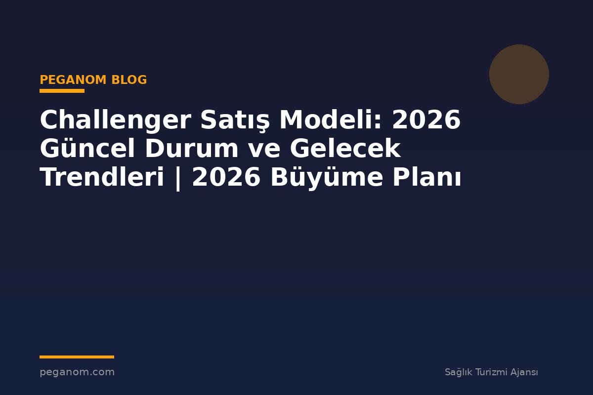 Challenger Satış Modeli: 2026 Güncel Durum ve Gelecek Trendleri | 2026 Büyüme Planı