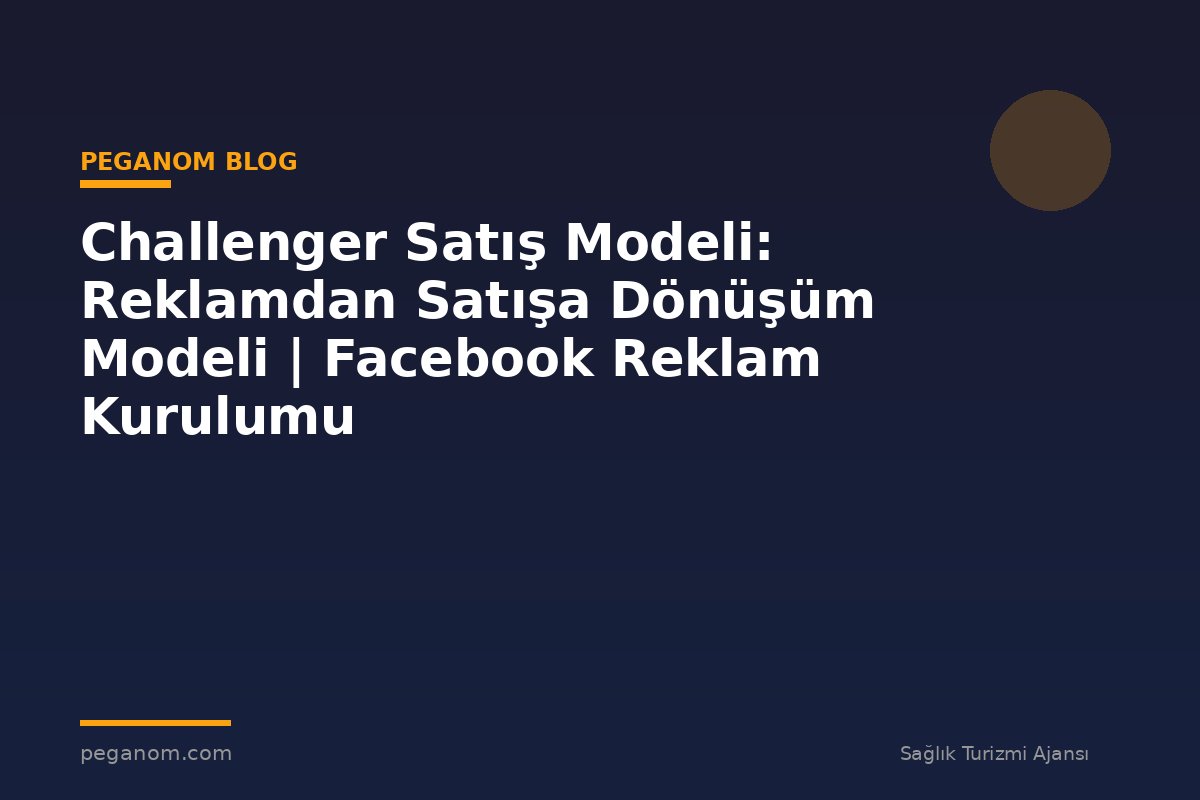 Challenger Satış Modeli: Reklamdan Satışa Dönüşüm Modeli | Facebook Reklam Kurulumu