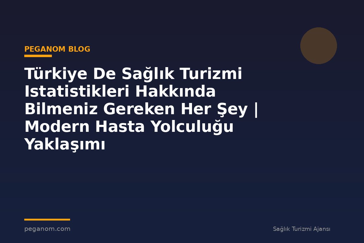 Türkiye De Sağlık Turizmi Istatistikleri Hakkında Bilmeniz Gereken Her Şey | Modern Hasta Yolculuğu Yaklaşımı