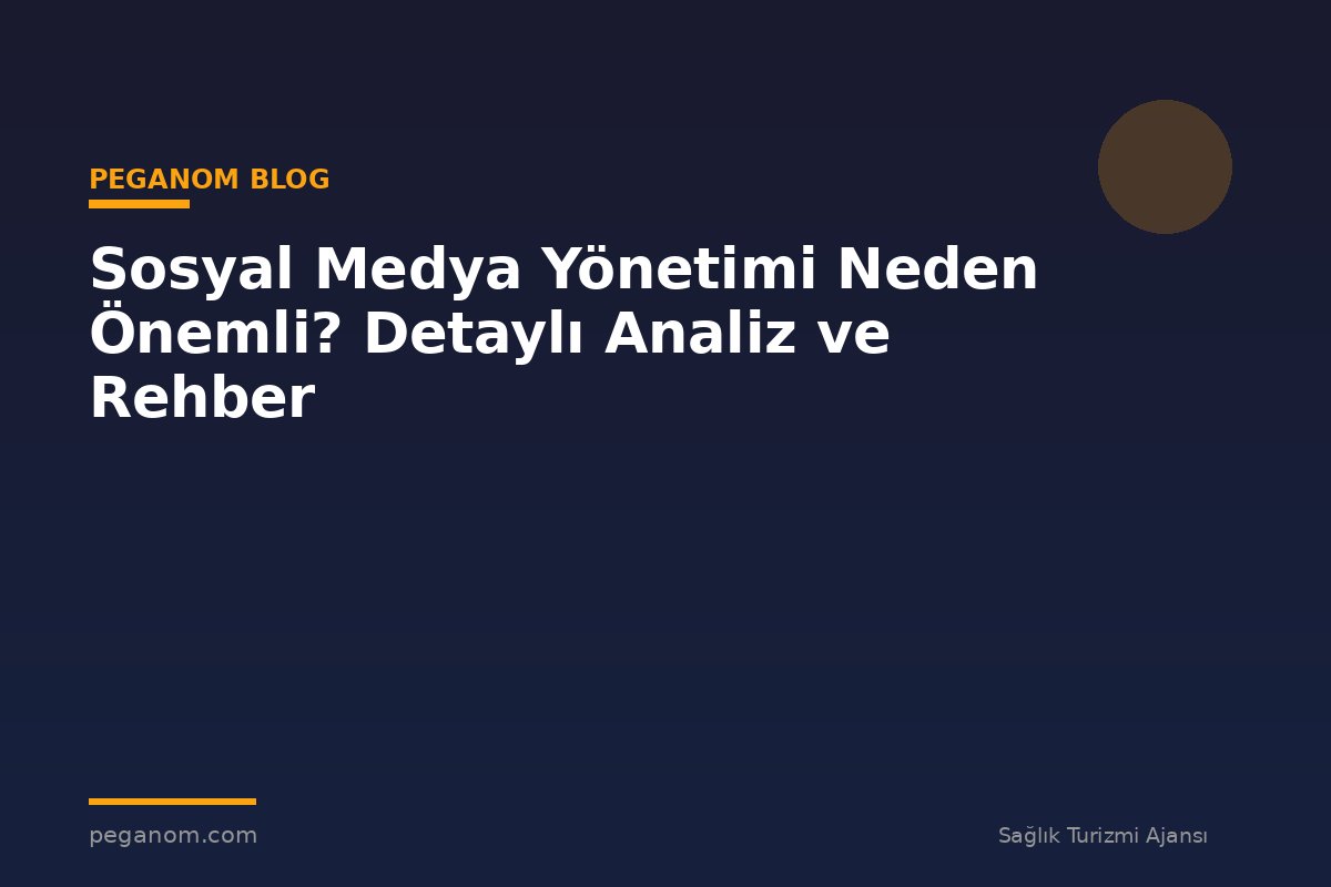 Sosyal Medya Yönetimi Neden Önemli? Detaylı Analiz ve Rehber