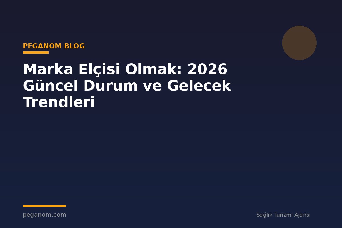 Marka Elçisi Olmak: 2026 Güncel Durum ve Gelecek Trendleri