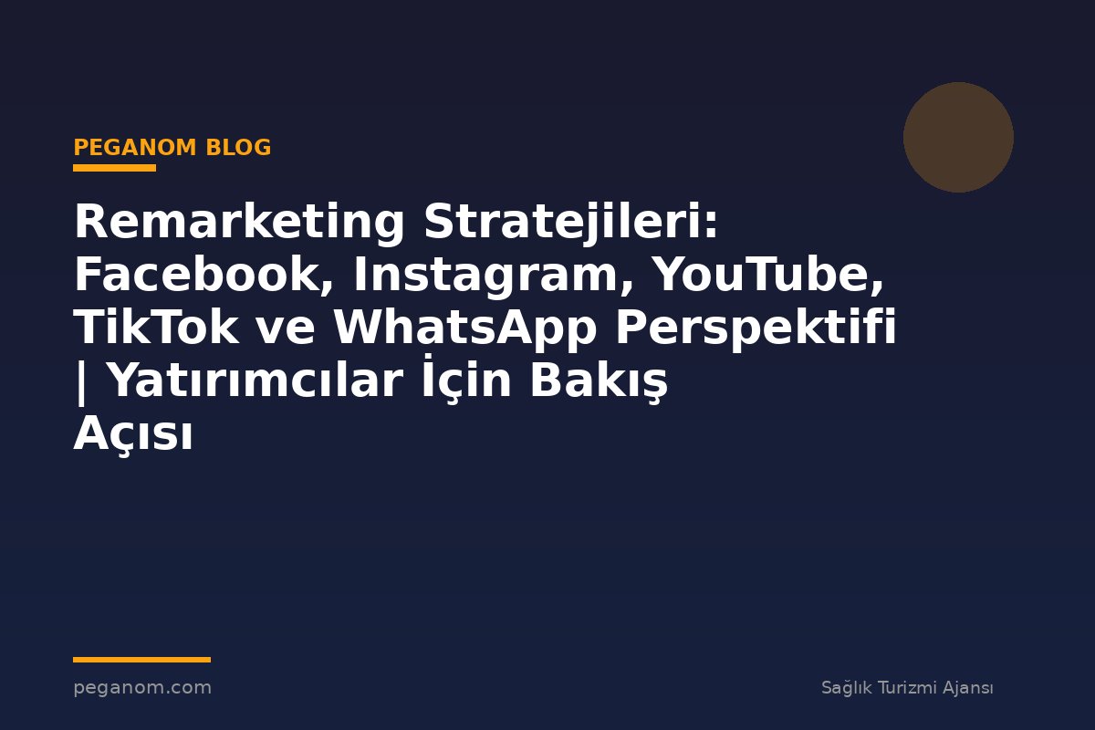 Remarketing Stratejileri: Facebook, Instagram, YouTube, TikTok ve WhatsApp Perspektifi | Yatırımcılar İçin Bakış Açısı