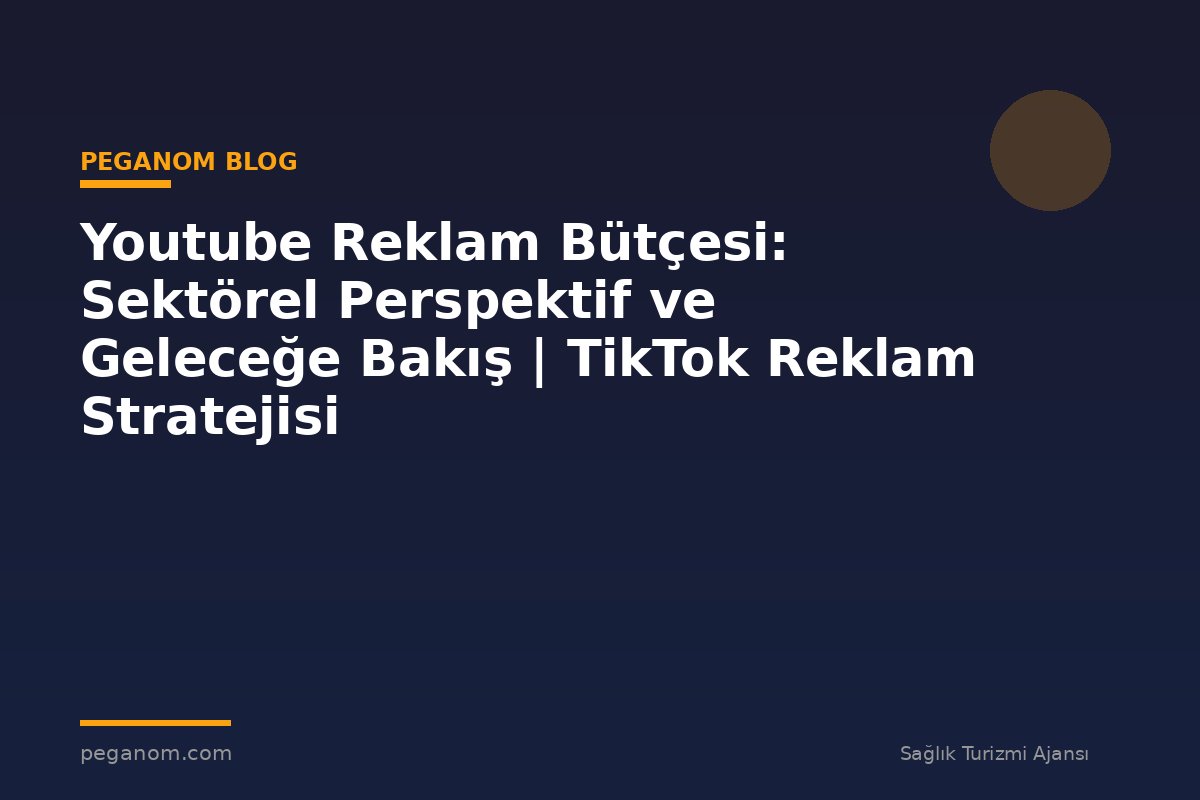Youtube Reklam Bütçesi: Sektörel Perspektif ve Geleceğe Bakış | TikTok Reklam Stratejisi
