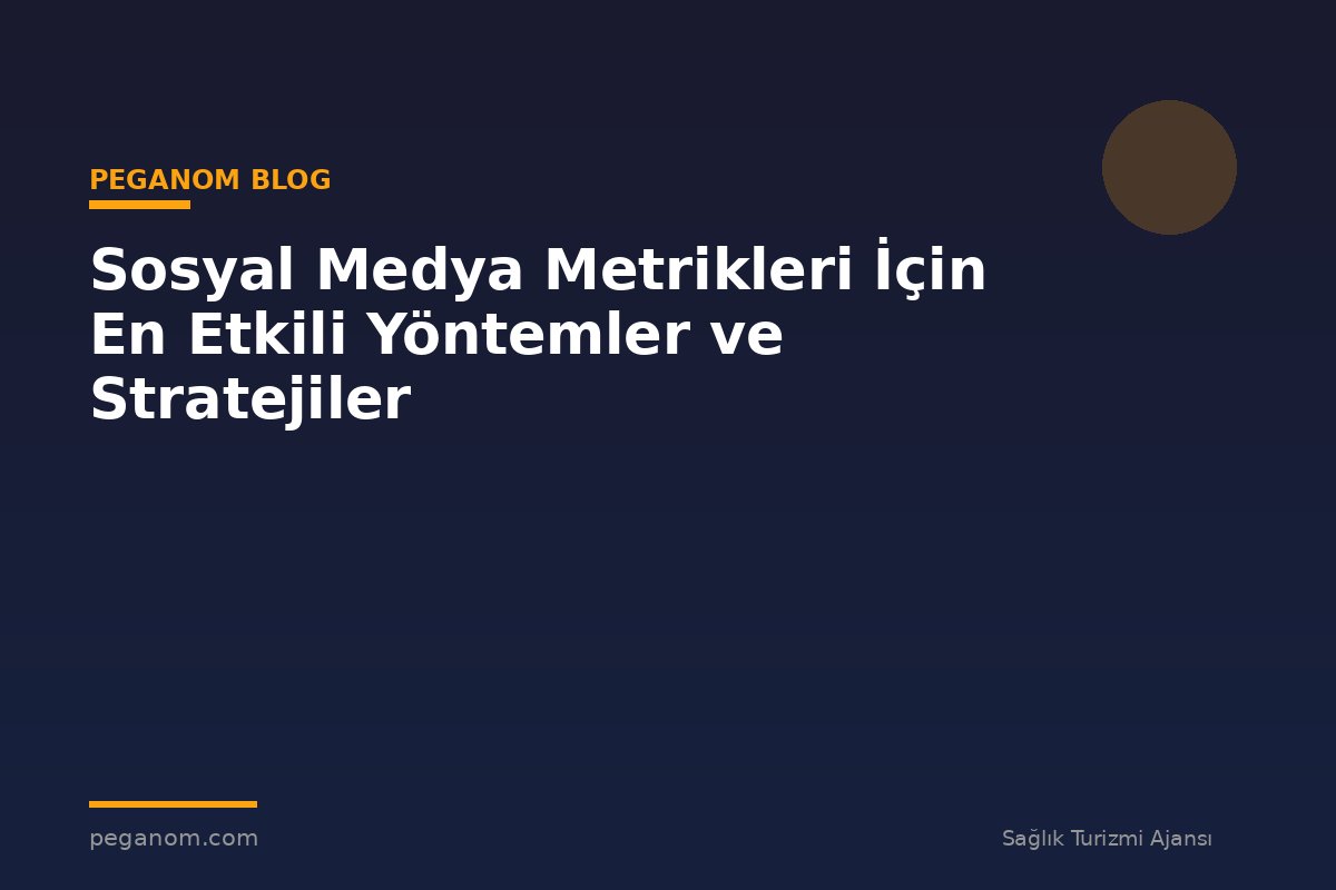 Sosyal Medya Metrikleri İçin En Etkili Yöntemler ve Stratejiler