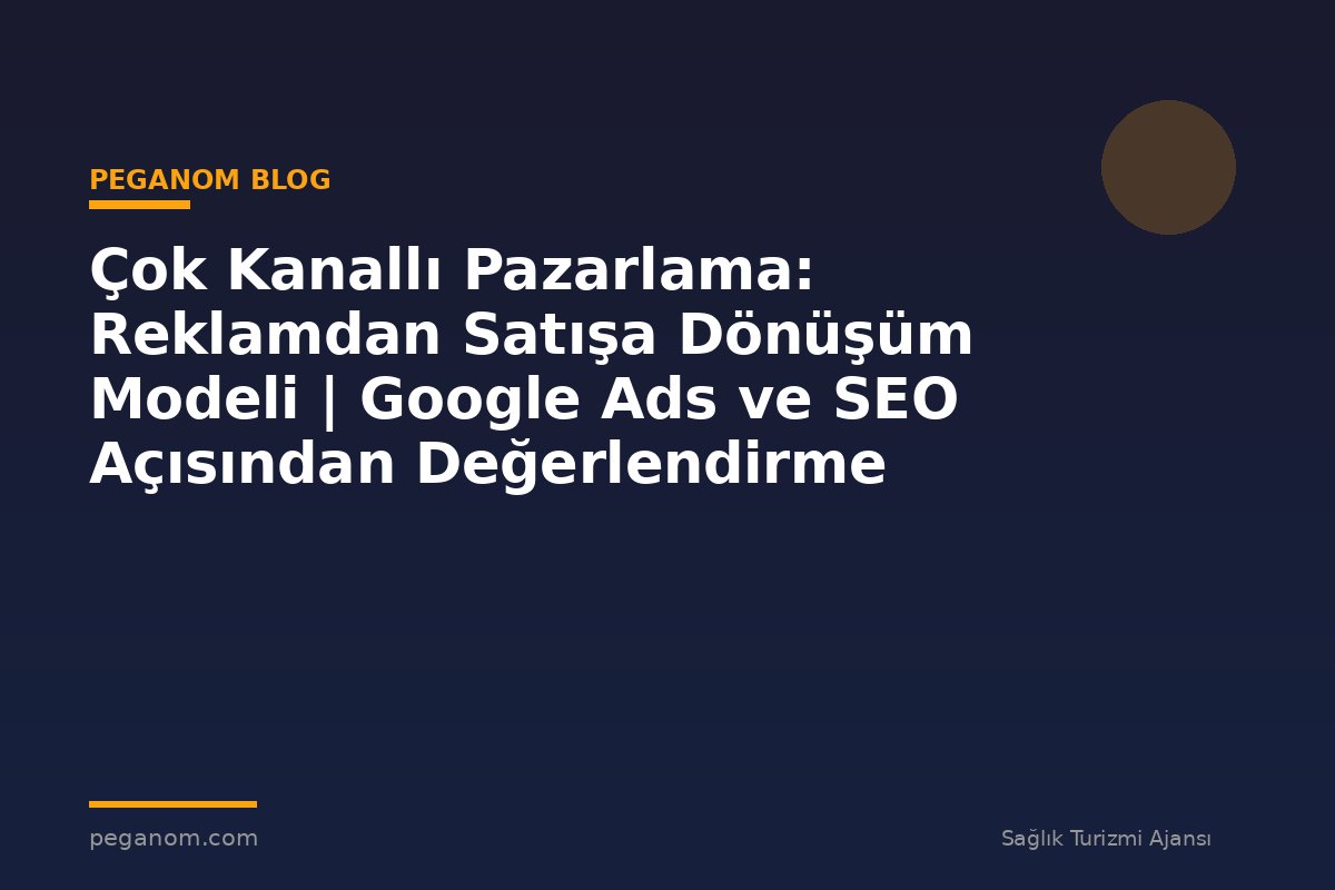 Çok Kanallı Pazarlama: Reklamdan Satışa Dönüşüm Modeli | Google Ads ve SEO Açısından Değerlendirme