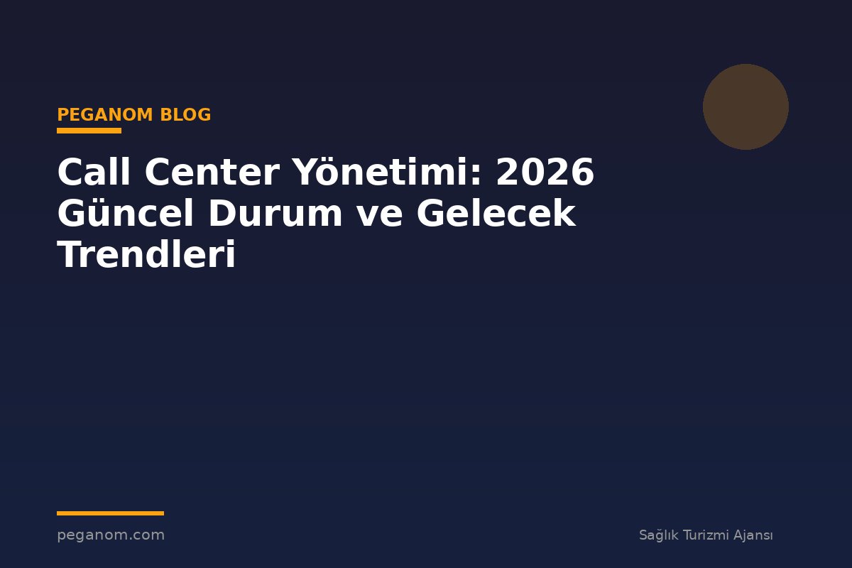 Call Center Yönetimi: 2026 Güncel Durum ve Gelecek Trendleri