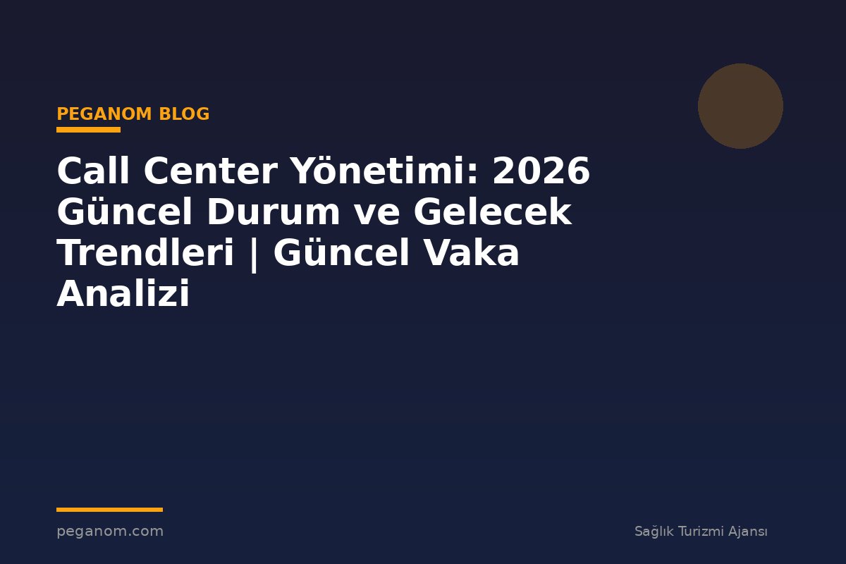 Call Center Yönetimi: 2026 Güncel Durum ve Gelecek Trendleri | Güncel Vaka Analizi