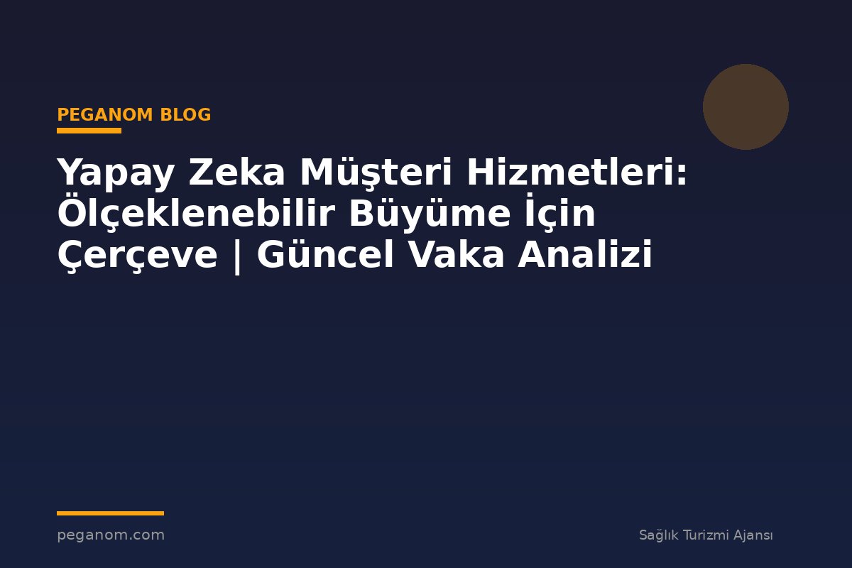 Yapay Zeka Müşteri Hizmetleri: Ölçeklenebilir Büyüme İçin Çerçeve | Güncel Vaka Analizi