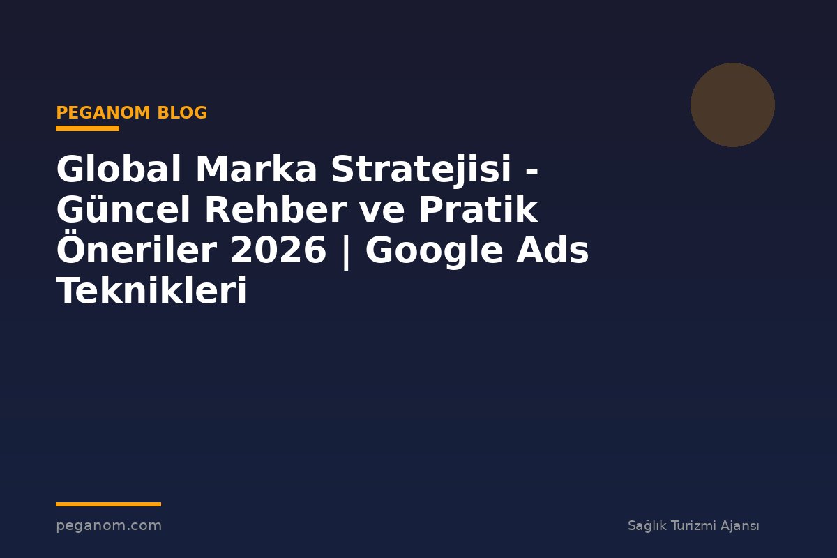 Global Marka Stratejisi - Güncel Rehber ve Pratik Öneriler 2026 | Google Ads Teknikleri