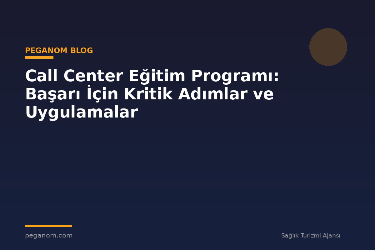 Call Center Eğitim Programı: Başarı İçin Kritik Adımlar ve Uygulamalar