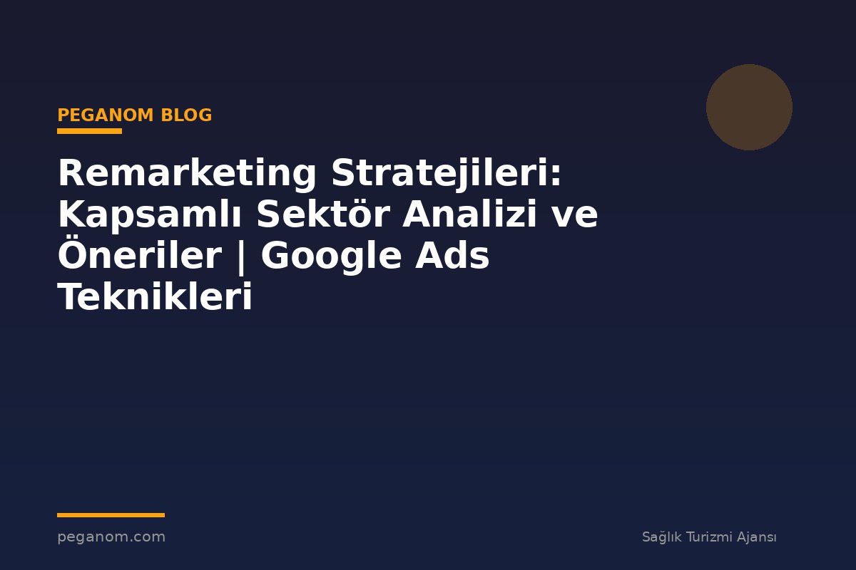 Remarketing Stratejileri: Kapsamlı Sektör Analizi ve Öneriler | Google Ads Teknikleri
