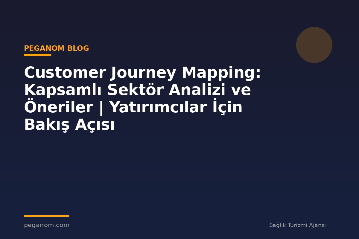Customer Journey Mapping: Kapsamlı Sektör Analizi ve Öneriler | Yatırımcılar İçin Bakış Açısı