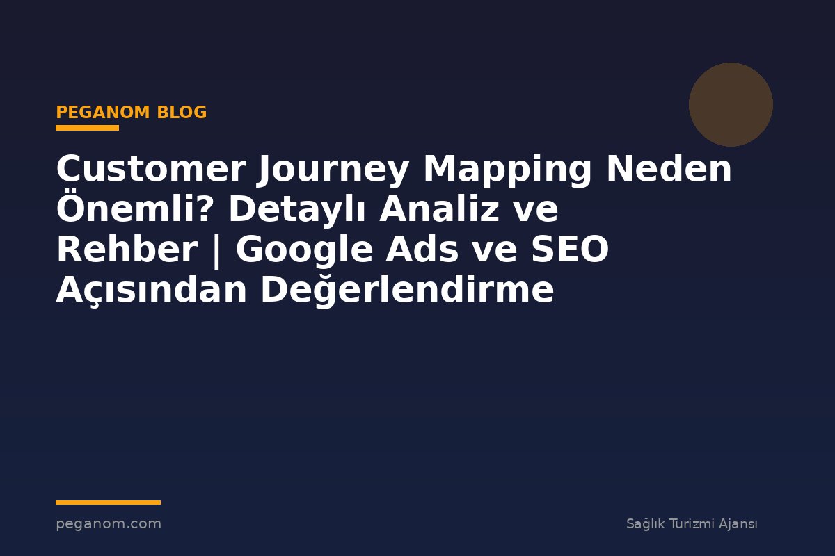 Customer Journey Mapping Neden Önemli? Detaylı Analiz ve Rehber | Google Ads ve SEO Açısından Değerlendirme