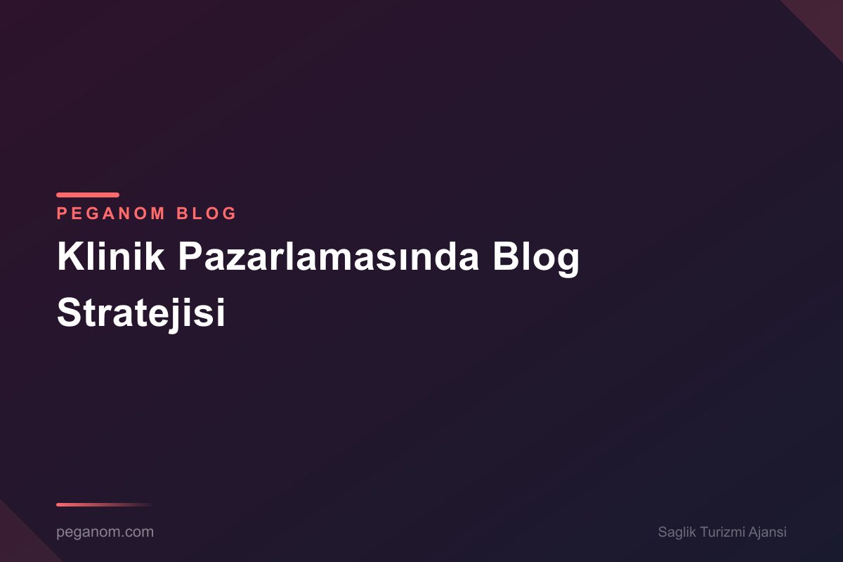 Klinik Pazarlamasında Blog Stratejisi