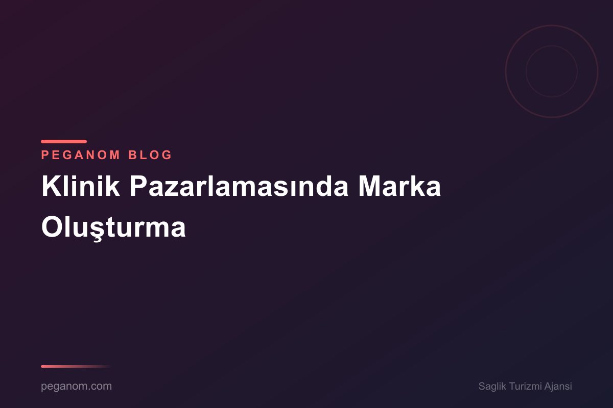 Klinik Pazarlamasında Marka Oluşturma