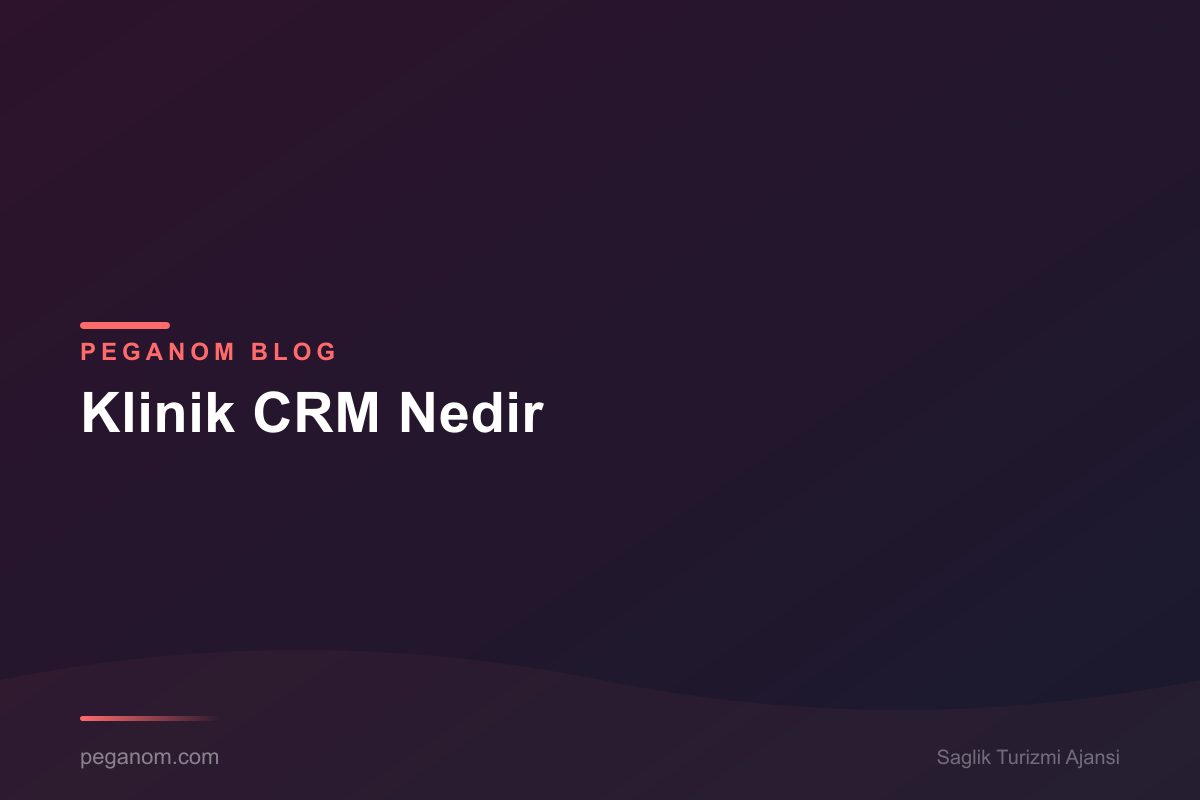 Klinik CRM Nedir