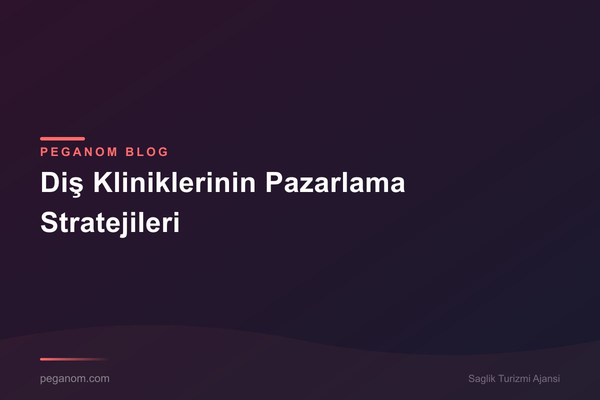 Diş Kliniklerinin Pazarlama Stratejileri