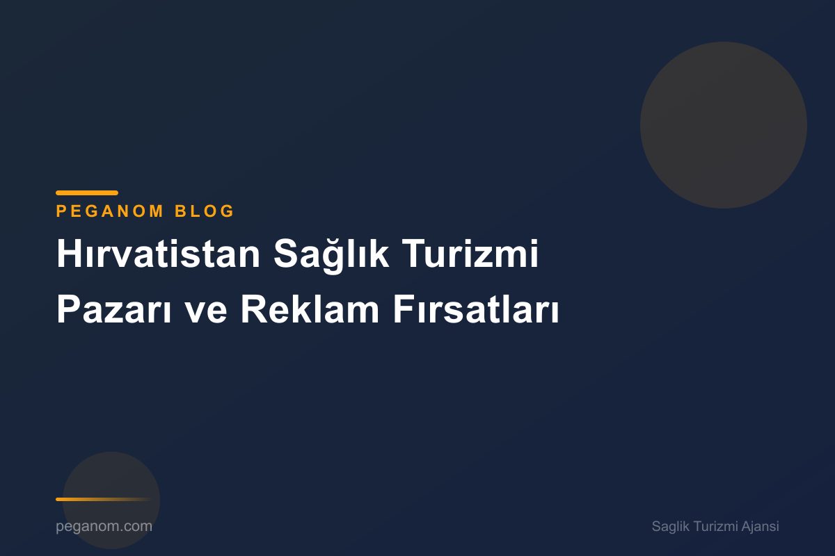 Hırvatistan Sağlık Turizmi Pazarı ve Reklam Fırsatları