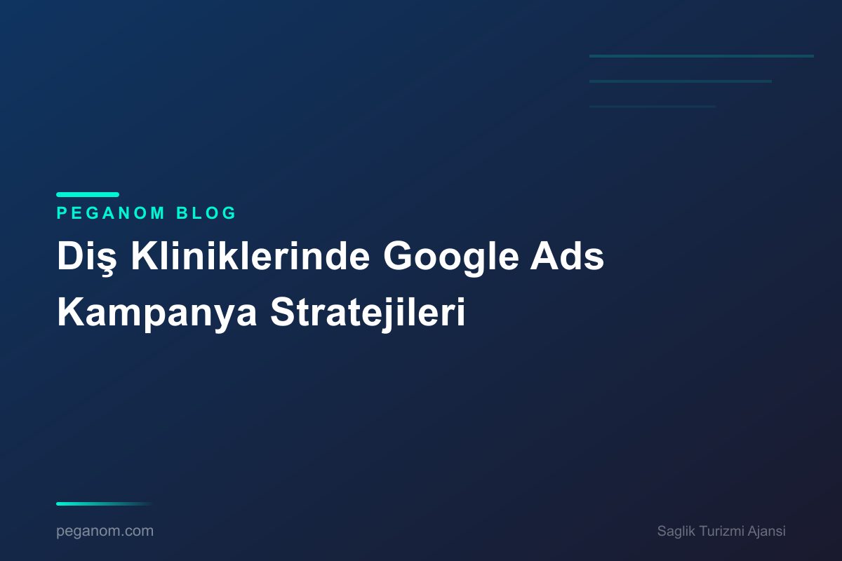 Diş Kliniklerinde Google Ads Kampanya Stratejileri