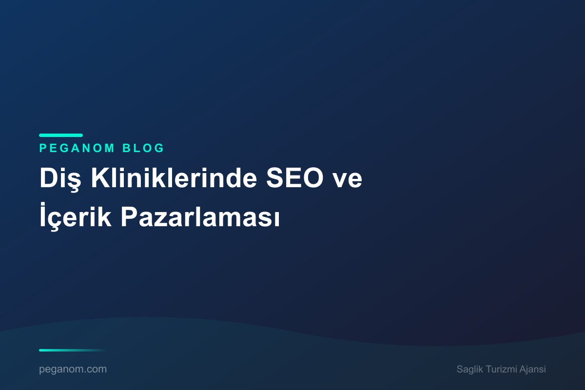 Diş Kliniklerinde SEO ve İçerik Pazarlaması