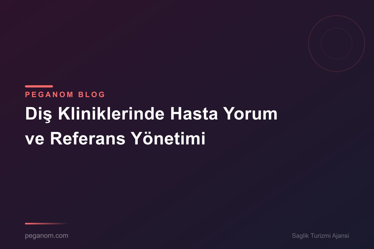 Diş Kliniklerinde Hasta Yorum ve Referans Yönetimi