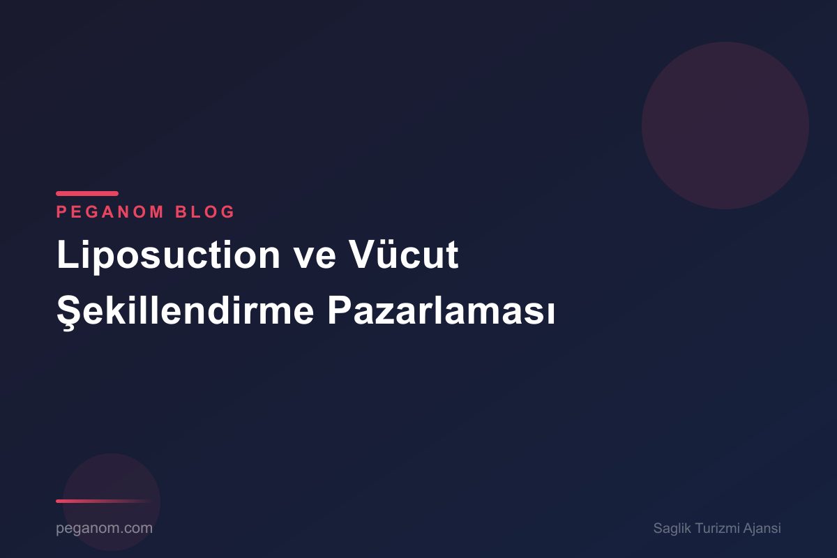 Liposuction ve Vücut Şekillendirme Pazarlaması