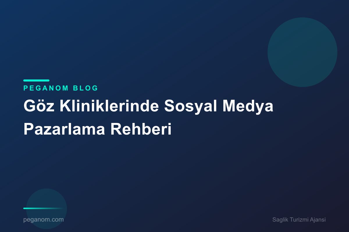 Göz Kliniklerinde Sosyal Medya Pazarlama Rehberi
