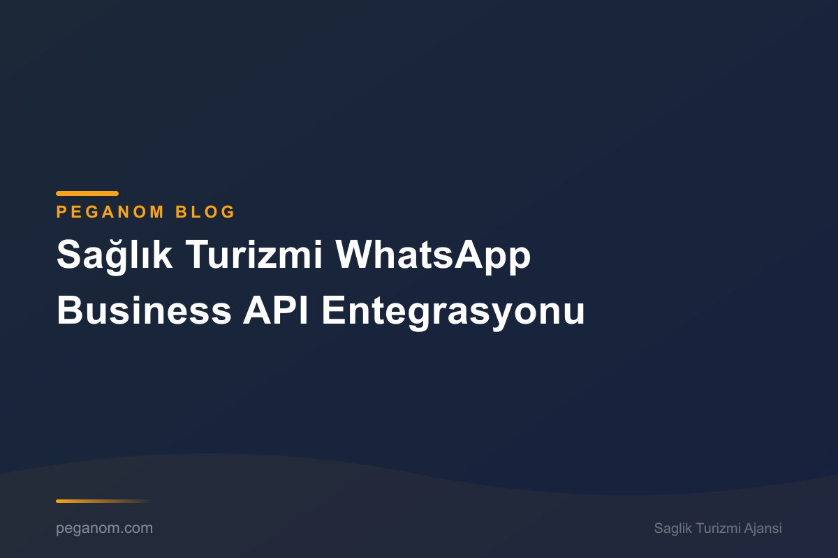 Sağlık Turizmi WhatsApp Business API Entegrasyonu