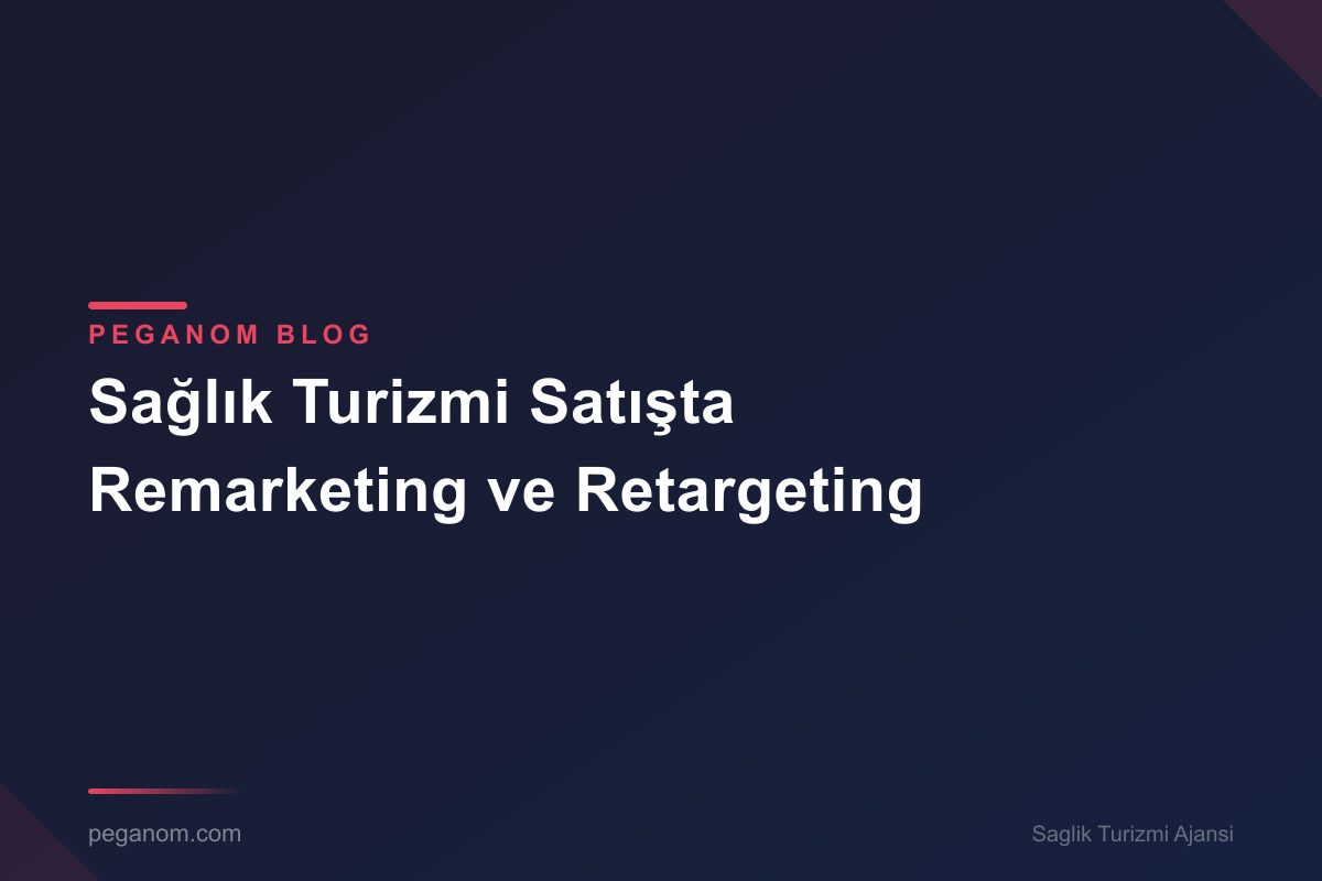 Sağlık Turizmi Satışta Remarketing ve Retargeting