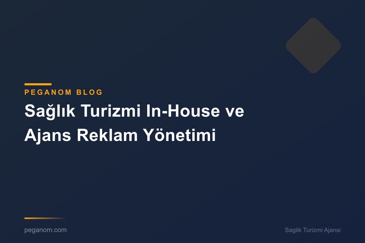 Sağlık Turizmi In-House ve Ajans Reklam Yönetimi