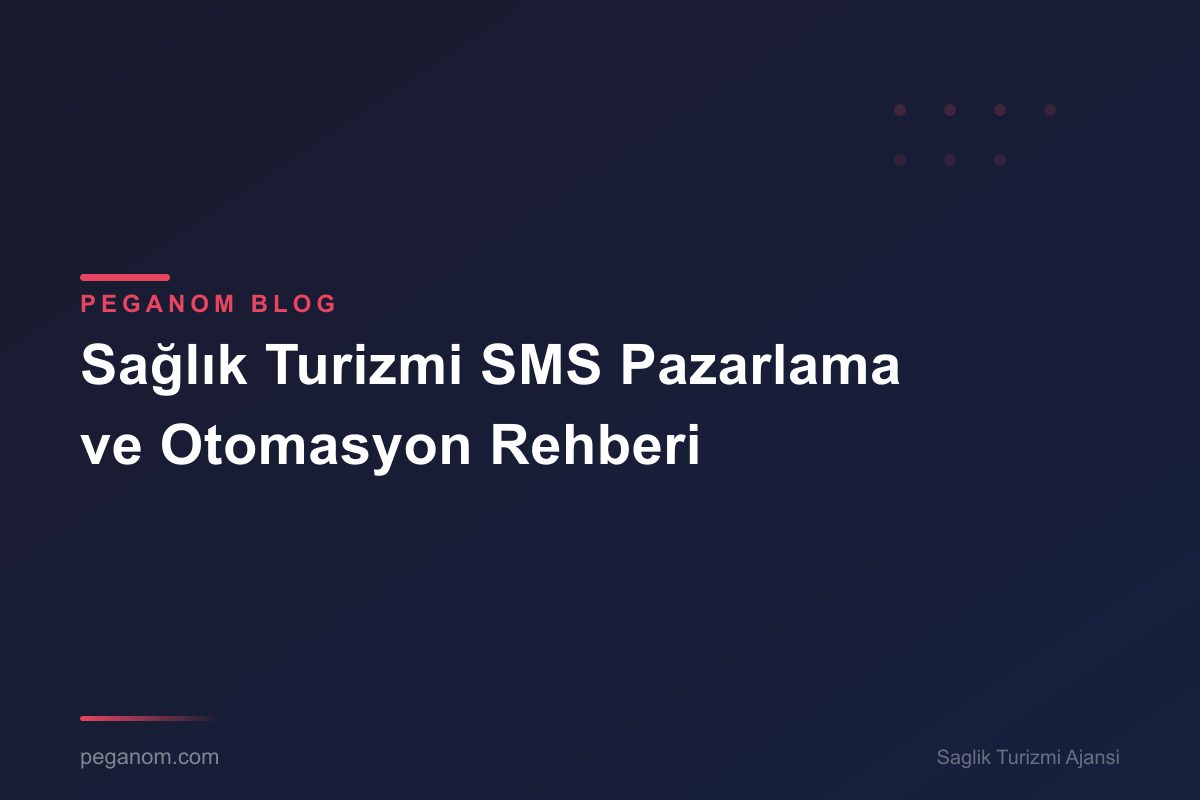 Sağlık Turizmi SMS Pazarlama ve Otomasyon Rehberi