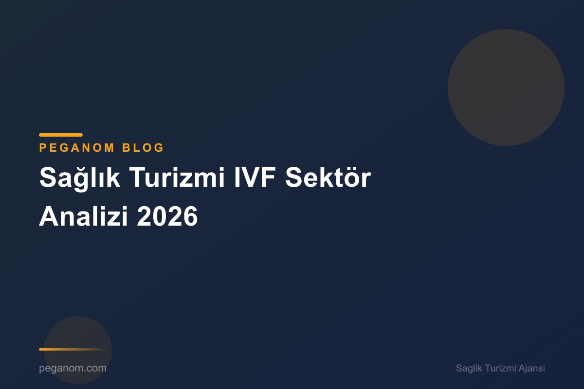 Sağlık Turizmi IVF Sektör Analizi 2026