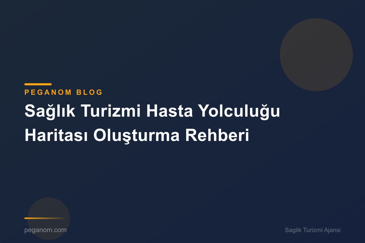 Sağlık Turizmi Hasta Yolculuğu Haritası Oluşturma Rehberi