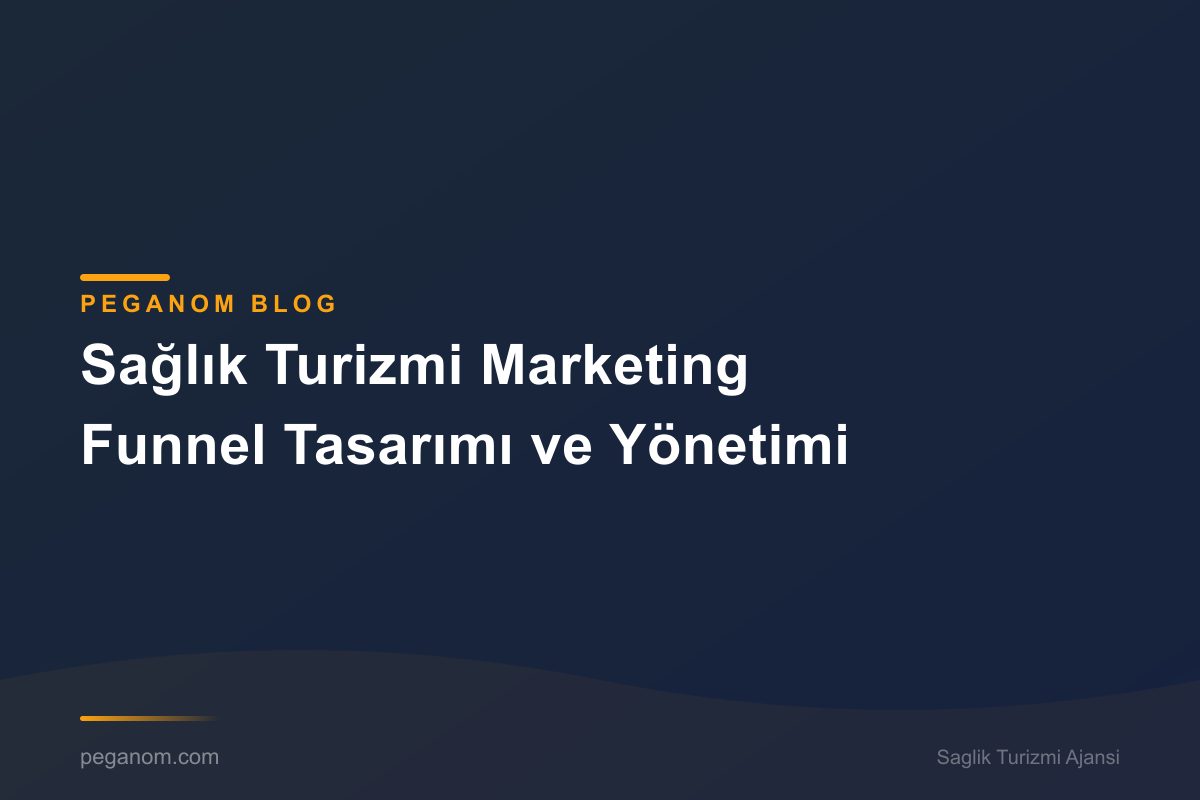 Sağlık Turizmi Marketing Funnel Tasarımı ve Yönetimi