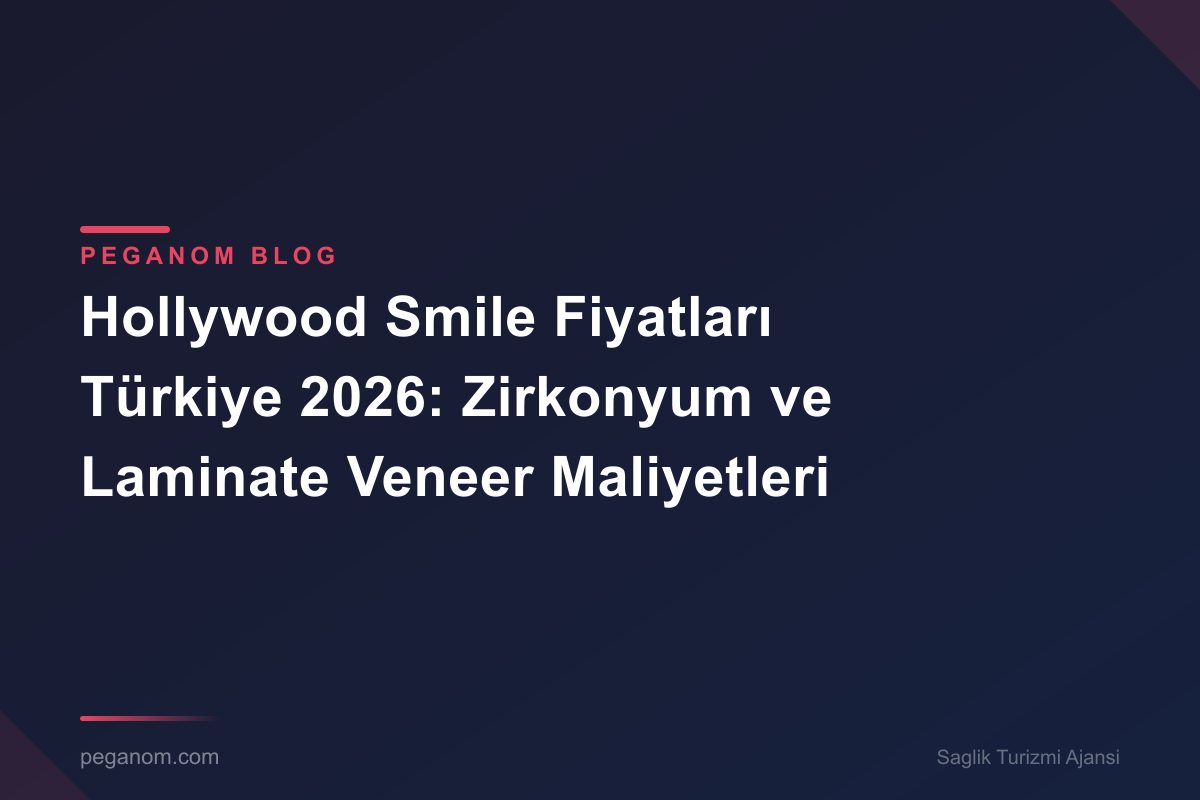 Hollywood Smile Fiyatları Türkiye 2026: Zirkonyum ve Laminate Veneer Maliyetleri