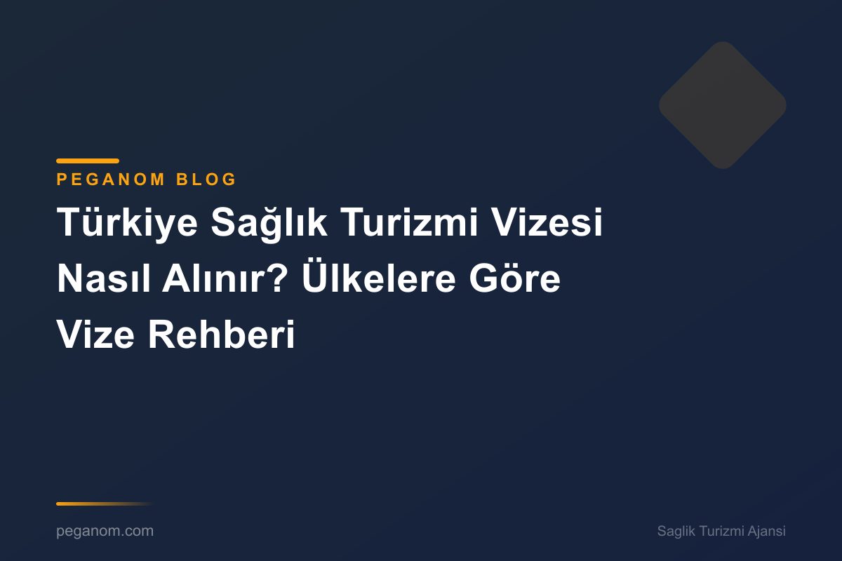 Türkiye Sağlık Turizmi Vizesi Nasıl Alınır? Ülkelere Göre Vize Rehberi
