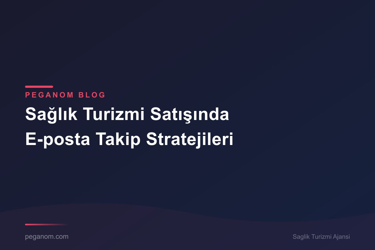 Sağlık Turizmi Satışında E-posta Takip Stratejileri