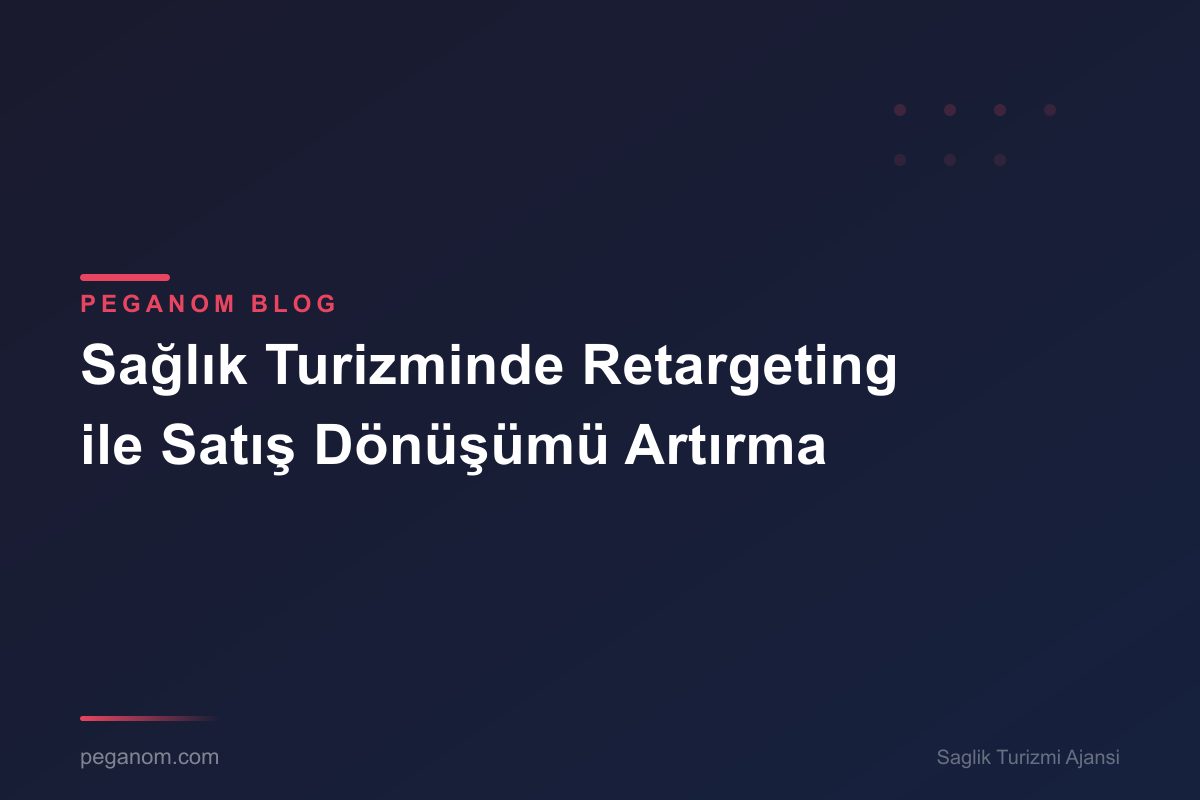 Sağlık Turizminde Retargeting ile Satış Dönüşümü Artırma