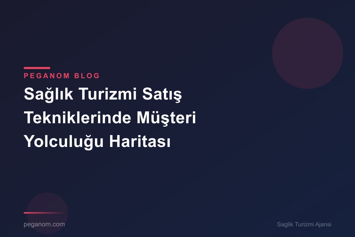 Sağlık Turizmi Satış Tekniklerinde Müşteri Yolculuğu Haritası