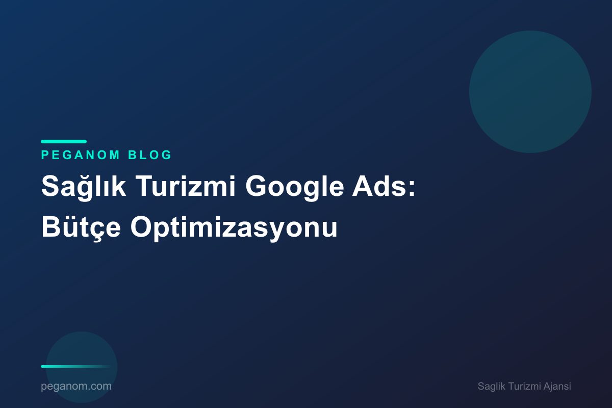 Sağlık Turizmi Google Ads: Bütçe Optimizasyonu