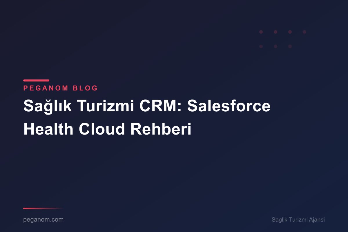 Sağlık Turizmi CRM: Salesforce Health Cloud Rehberi