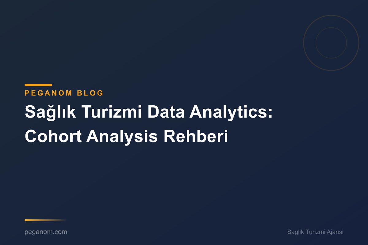 Sağlık Turizmi Data Analytics: Cohort Analysis Rehberi