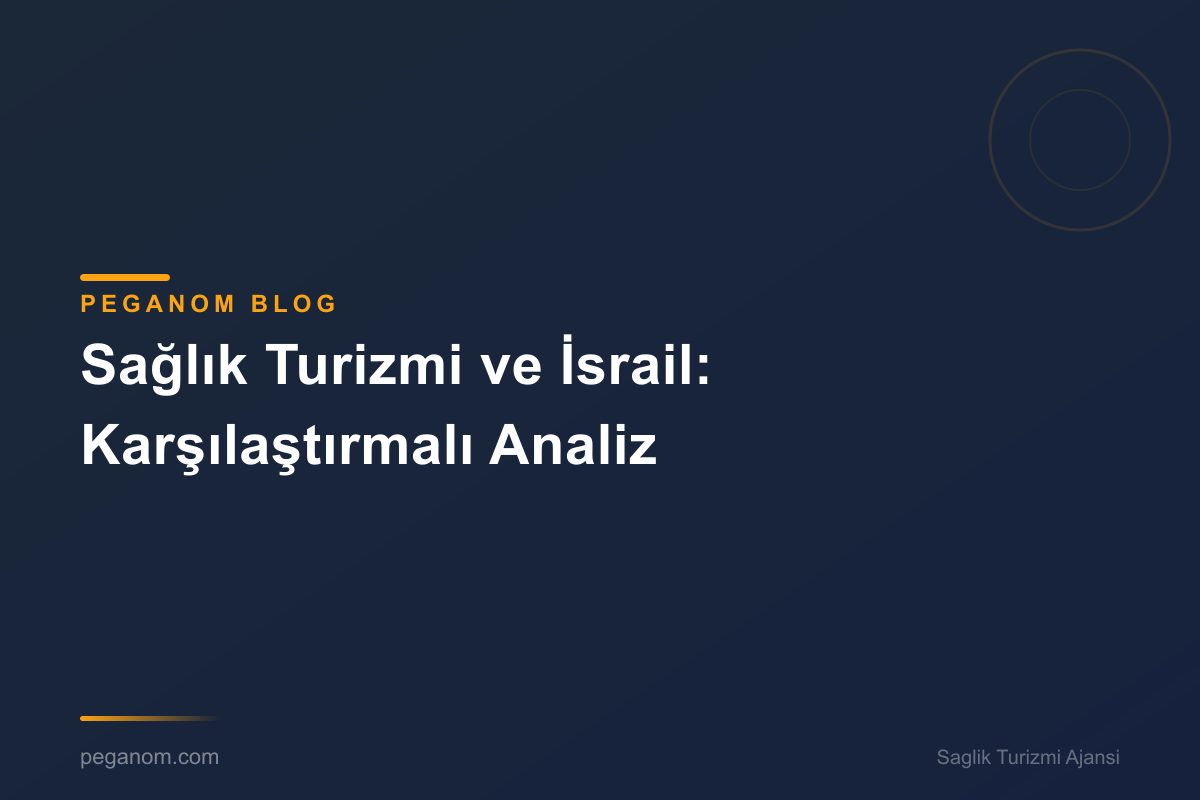 Sağlık Turizmi ve İsrail: Karşılaştırmalı Analiz