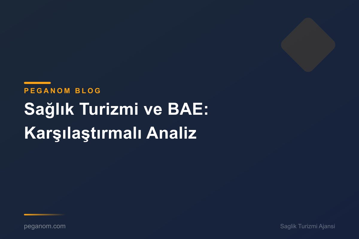 Sağlık Turizmi ve BAE: Karşılaştırmalı Analiz